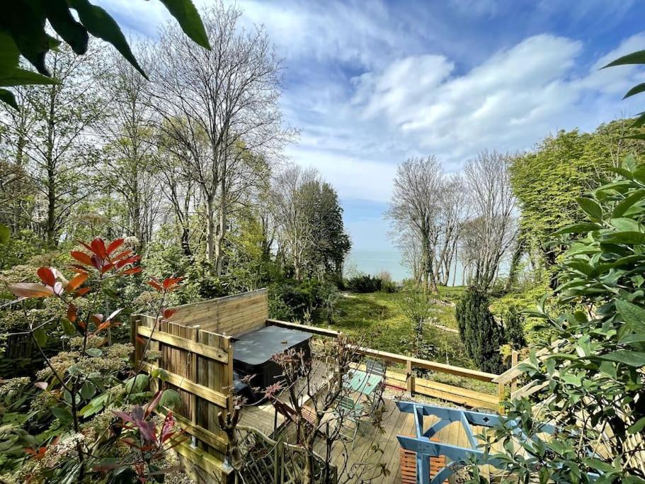Cottage Vue Mer Cls Deauville Cricqueboeuf ภายนอก รูปภาพ