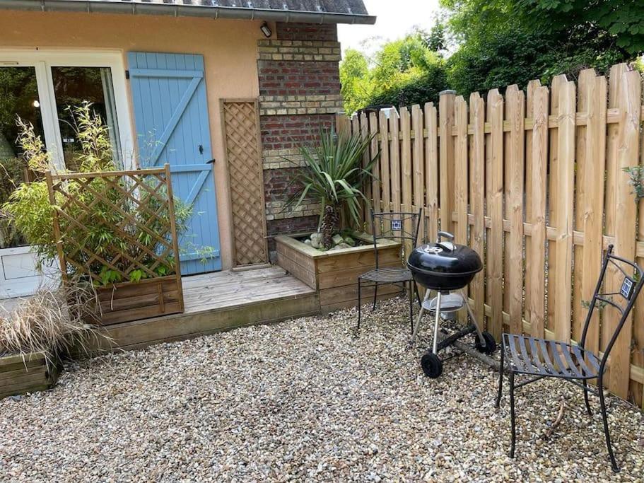Cottage Vue Mer Cls Deauville Cricqueboeuf ภายนอก รูปภาพ